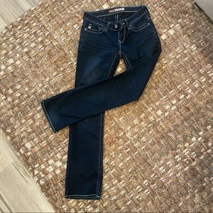 Big Star/Dark Wash/ Size 25/ Low Rise